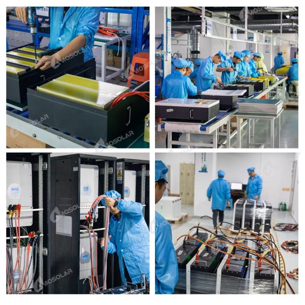 Amosolar Smart BMS 10KWH 15kwh Battery Pack Energy Storage Solution for Solar Systems