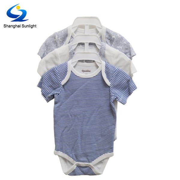 7 Days Sample Order Lead Time Supported Style Short Sleeve Baby Rompers with Button