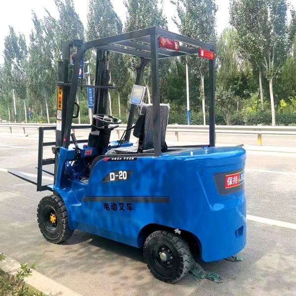 1.5Ton Load Wheel Forklift Electric Warehouse Lifting Device Semi Electric Walkie Stacker Forklift