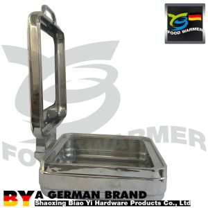 Square Induction Chafing Dish , Rectangular Chafing Dish Commercial Silent Open