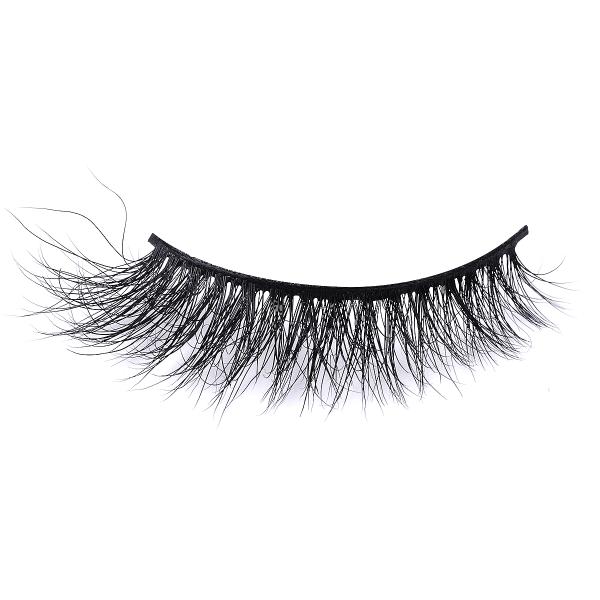 Handmade 3d Synthetic Lashes , Natural Soft Faux Mink Lashes Bulk