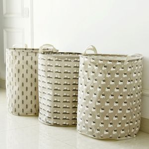 Promotional Round Foldable Laundry Basket Collapsible 1-3L
