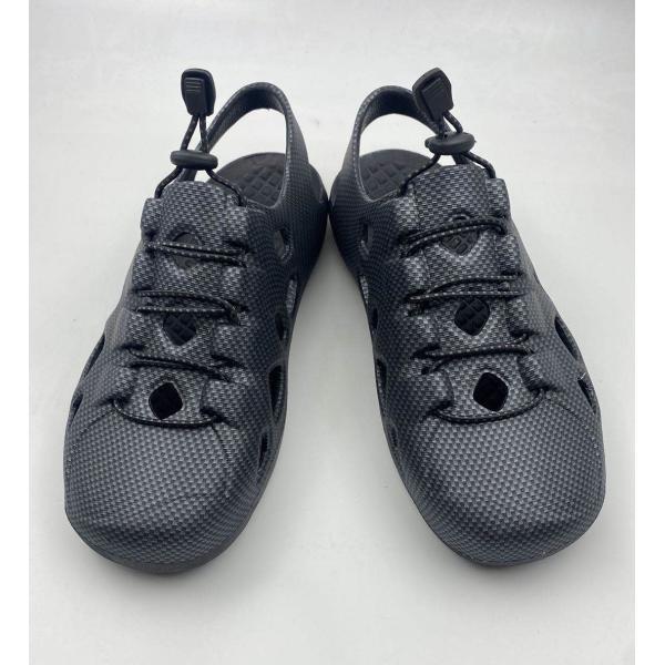 Elastic Lace Up 40-45 Contoured Mens Clog Style Slippers