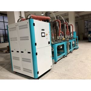 PET TPU Extrusion Crystallizing Dehumidifying Drying System with 100 PPM