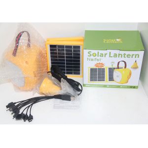 Rechargeable Solar Powered Lights Lithium Battery Five Levels Brightness