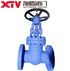 China DIN F4/F5 Series Rising Stem Gate Valves Z41H Straight-through Design for Electric on sale