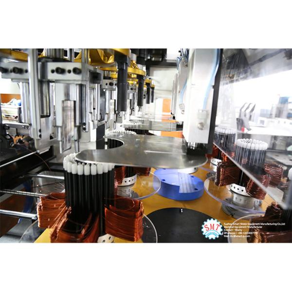 Multiple - Head Automatic Electric Motor Winding Machine With 8 Stations