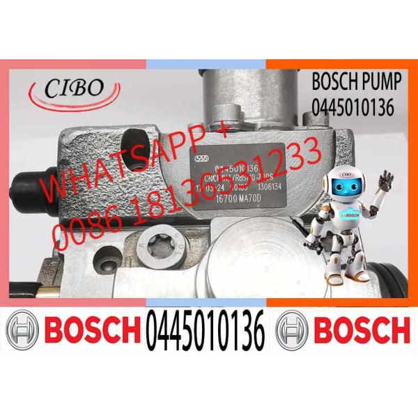 Diesel Fuel Injector Injection Pump Assy 0445010136 0 445 010 136 for Nissan 3.0d