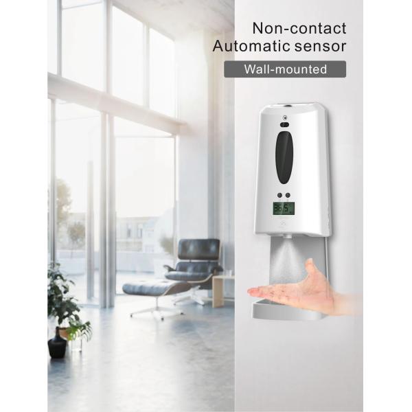 Wall Mounted Temp Test 1300ml Hand Sanitizer Dispenser