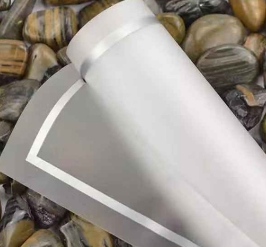 Simplified style matte paper border with high-end floral packaging paper