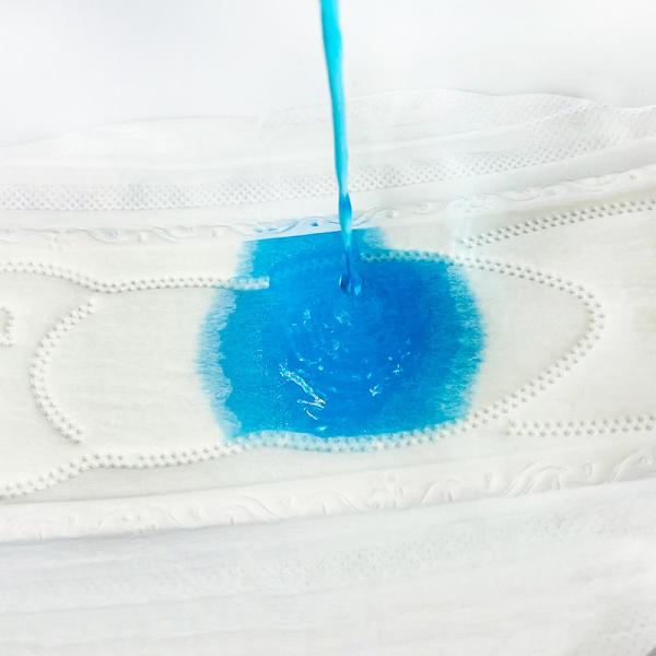 Disposable Women Sanitary Napkin With Winged Shape Absorbency For Daily