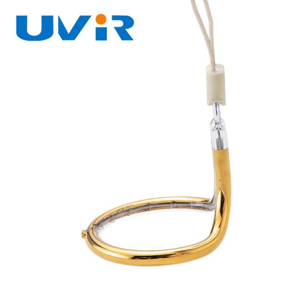Shortwave Gold Ring Infrared Heating Lamp 100-7600W