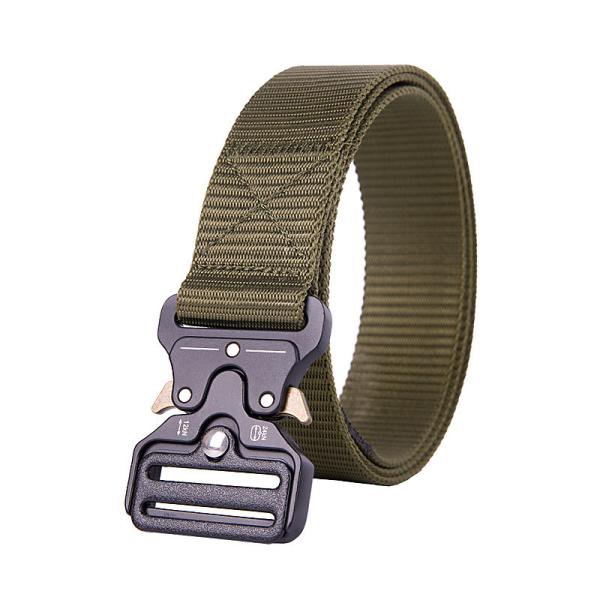 OEM Military Tactical Canvas Belt Meisai Hiking 3.8cm Army Web Belt