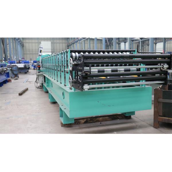 Customized GI GL Metal Roof Sheets Wall Panels Double Deck Roll Forming Machine