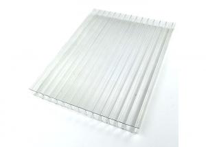 China Multiscene Twin Wall Polycarbonate Panels , Heatproof Translucent Roofing Sheets wholesale