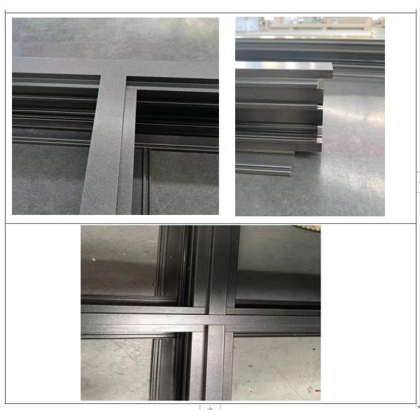 Aluminum CNC End Milling Machine Aluminium5 Axis Milling Machine For Window Door