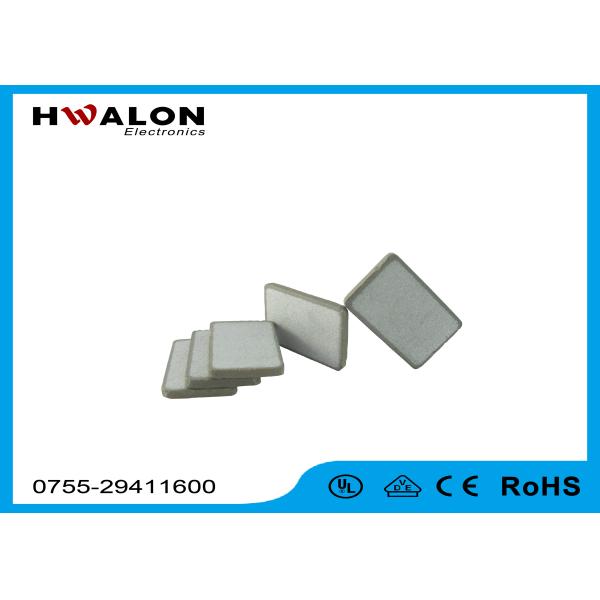 Rectangle PTC Ceramic Heater Thermistor , Ceramic Resistor Heater Chip