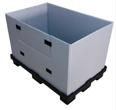Custom 2mm - 11mm Plastic Pallet Box Collapsible Moving Boxes Reusable
