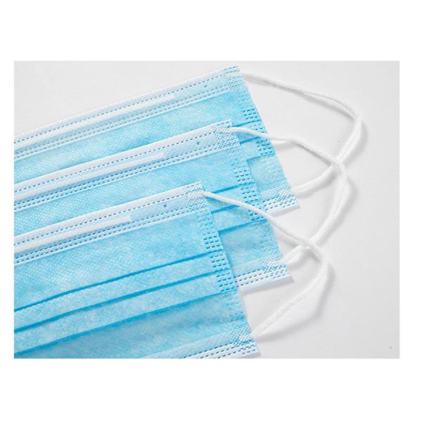 Anti Virus Disposable Surgical Masks Three Ply Face Mask Non Allergenic