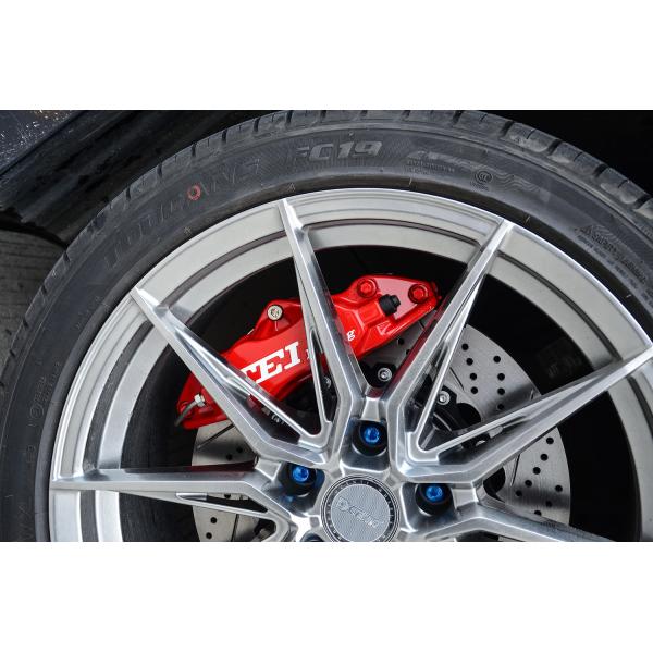 Four Piston TEI Racing Big Brake Kit For Honda Civic wtih 355*32mm rotor