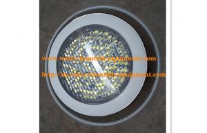 China Stainless Steel Wall Mounted Underwater Swimming Pool Lights Dia 230mm White Rings wholesale