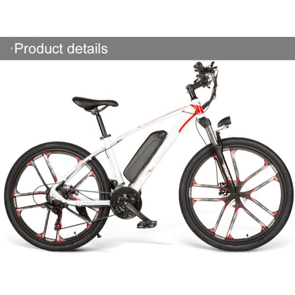 500w Pedal Assist Full Suspension Mountain Bike Preassembled 26in