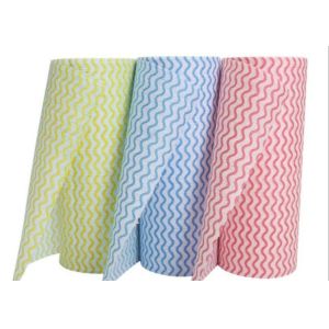 Super Soft Spunlace Non Woven Fabric Skin Friendly For Disposable Towels