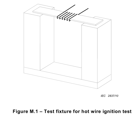 IEC60695-2-20 Hot Wire Ignition Tester Flammability Testing Equipment