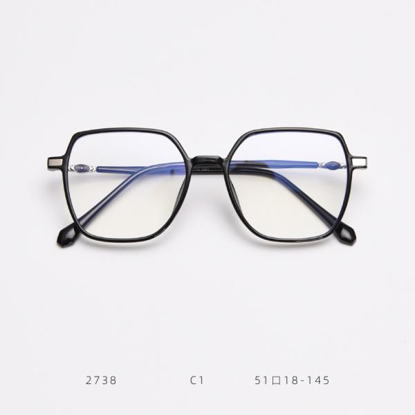 Square TR90 Material Glasses Blue Light Blocking Reading Anti Eyestrain