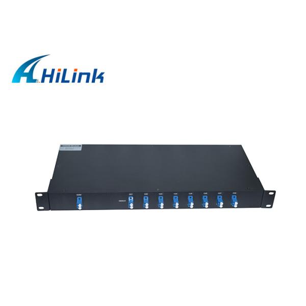 Optical Fiber 100G 1x8CH MUX DEMUX DWDM 1U Rack Mount For Data Center