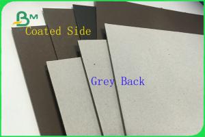 China FSC Certified C1S Grey Back Coated Duplex Board Jumbo Roll 300g / 350g / 450g wholesale