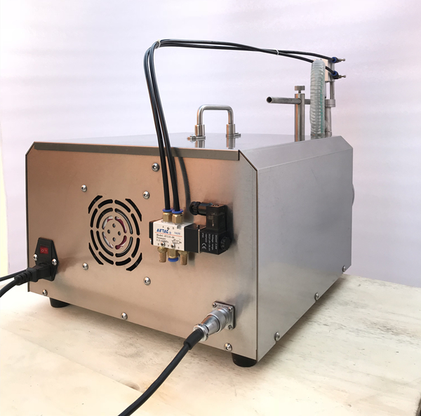 Honey Juice Chili Table Top Liquid Filling Machine Semi Auto Glass Bottle