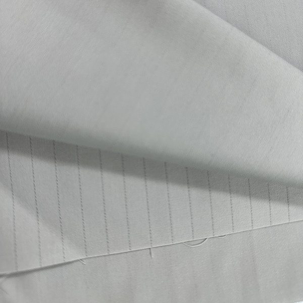 Fine Twill Anti Static Fabric 32SX32S Striped TC Inlay 130X70 AntiStatic Mesh Static