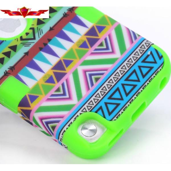 ABS+Silicone Ipod Touch5 Protector Cover Cases Multi Color With packages