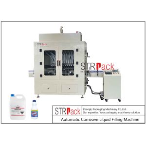 China Full Automatic Harpic Filling Machine 4000B / H Toilet Cleaner on sale