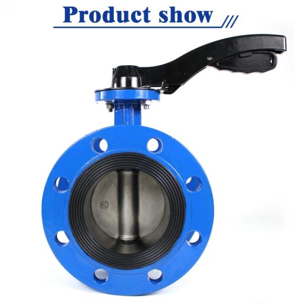 BUTTERFLY Structure Electric Double Flanged Butterfly Valve for Low Temperature Media