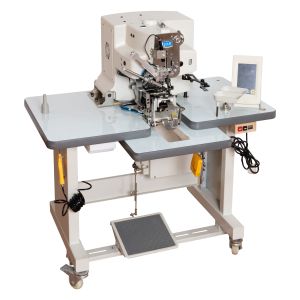 Industrial Automatic Buttonhole Sewing Machine With Electronic Thread Clipper