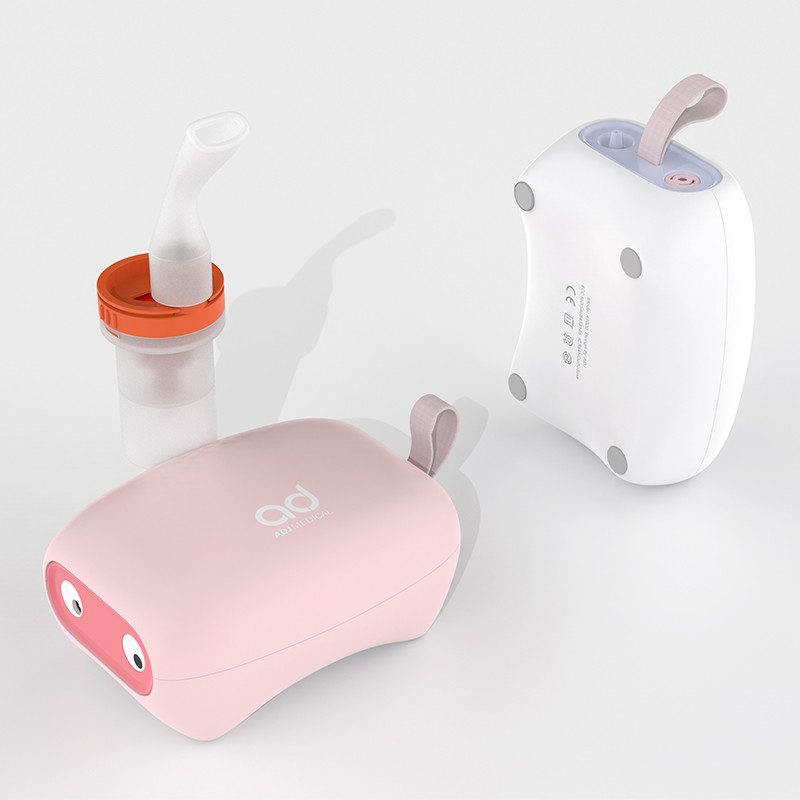China Handheld Cough Mini Nebulizer Inhaler Machine Portable Mesh Nebulizers on sale