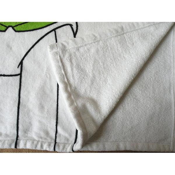 100% Cotton Wearable Customized Cartoon Beach Towel