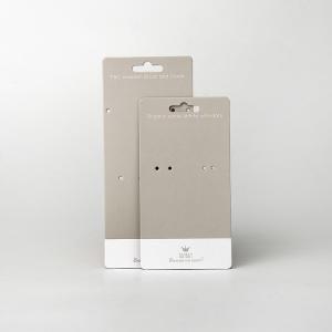 China Eco Friendly Elegant Paper Header Cards For Grey Socks wholesale