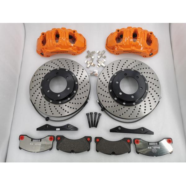 20 Rim Big Brake Kit Brembo 19Z 370*36mm Drilled Slots Disc Logo Custom