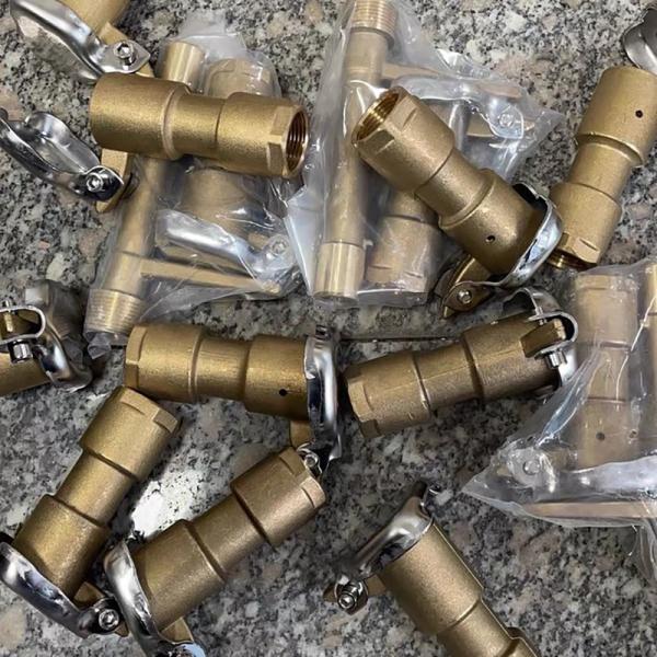3/4 Inch Brass Quick Coupler Valve Irrigation Tool For Yard