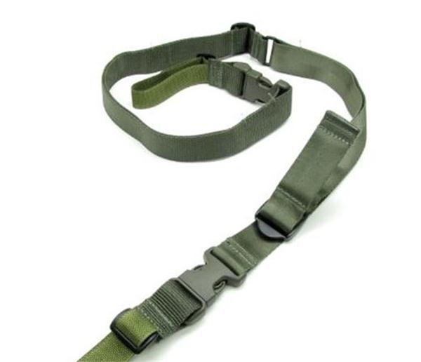 Multicam Tactical Single Point Sling , 2 Point Adjustable Sling , Nylon Gun Sling