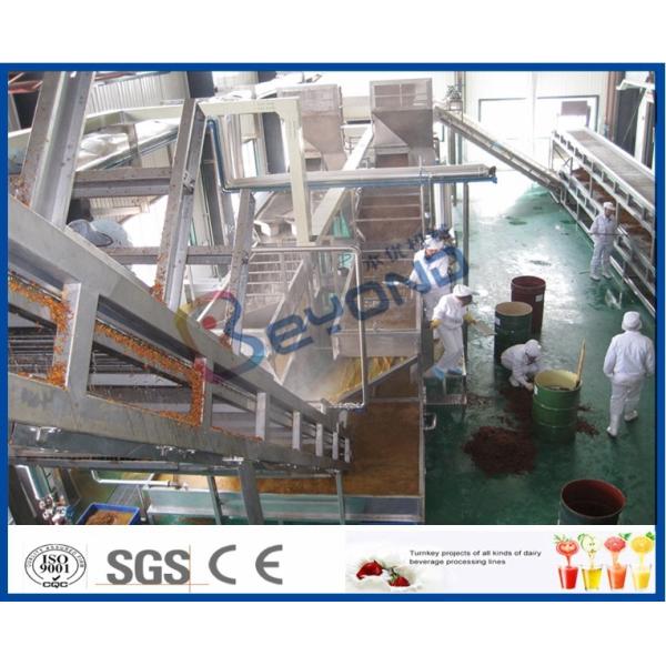 Fruit Juice Production Fruit And Vegetable Processing Device With SUS304 / SUS316 Steel