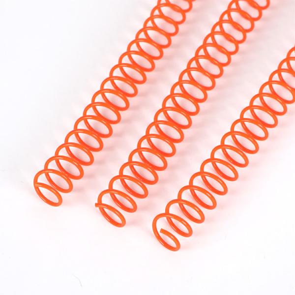 11.1mm Single Plastic Coil Spiral One Loop Ring Bookbinding Use Coils For A4 Document
