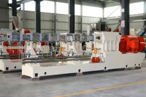China Great Performance Conical Twin Screw Extruder Filler Masterbatch Granulator on sale