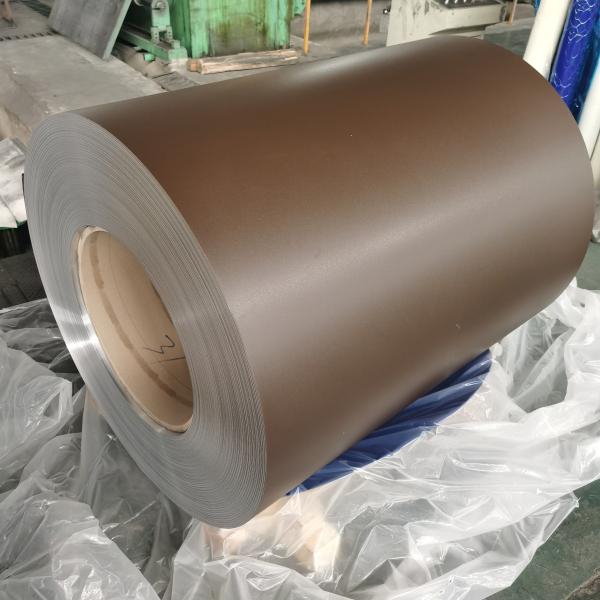 Prepainted PE PVDF 1060 3003 3004 5052 Color Coated Aluminum Coil For Building Material