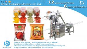 China Curry powder chilli powder 200g sachet auger screw dosing packaging machine BSTV-160F on sale