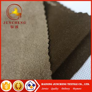 China Garment home textile knitted faux 100% polyester micro suede fabric wholesale
