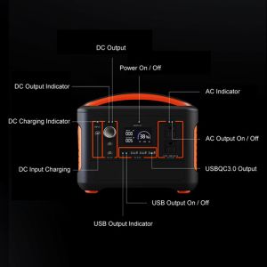 300W 500W 1000W Lifepo4 Lithium Cell Camping Large Capacity Portable Power